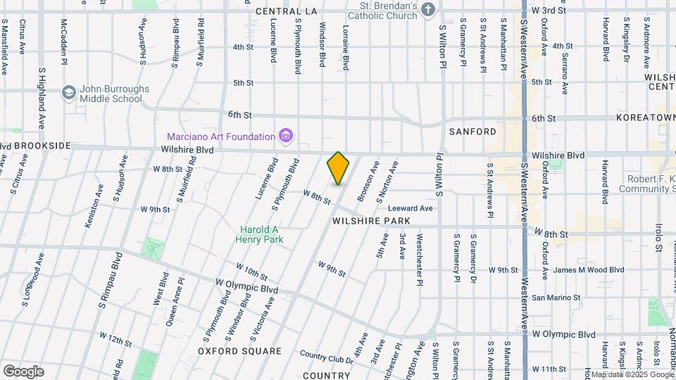 737 Crenshaw Blvd Map and Location Details