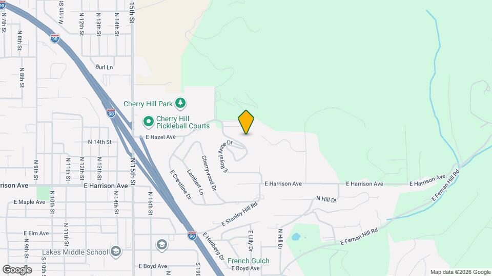 1197 E Skyline Dr Map and Location Details