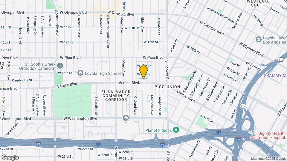 1535 Venice Blvd Mapa y Detalles de la Ubicación