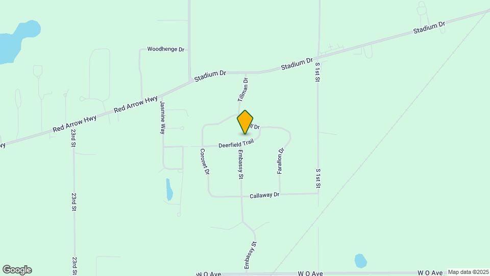 10816 Deerfield Trl Mapa y Detalles de la Ubicación