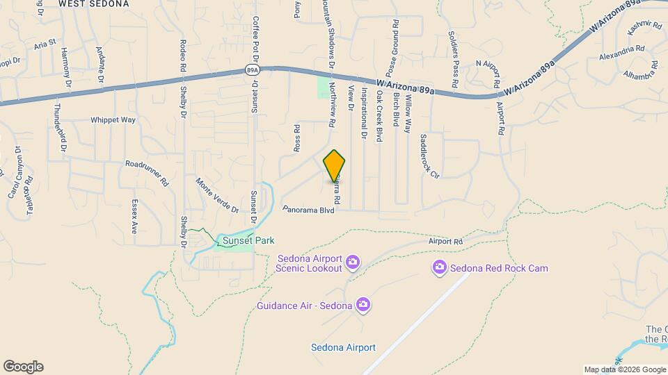 185 Sierra Rd Map and Location Details