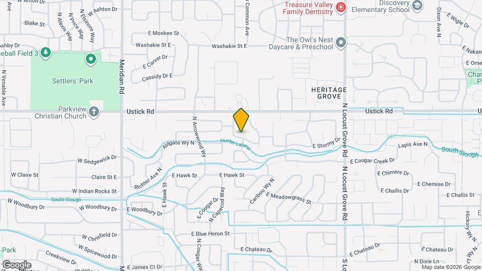 862 E Stormy Dr Map and Location Details