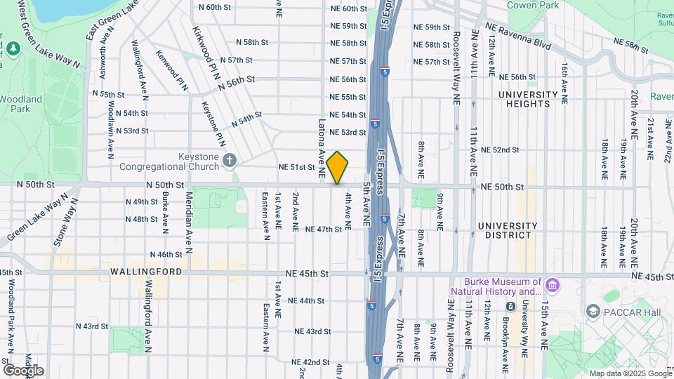 305 NE 50th St Map and Location Details