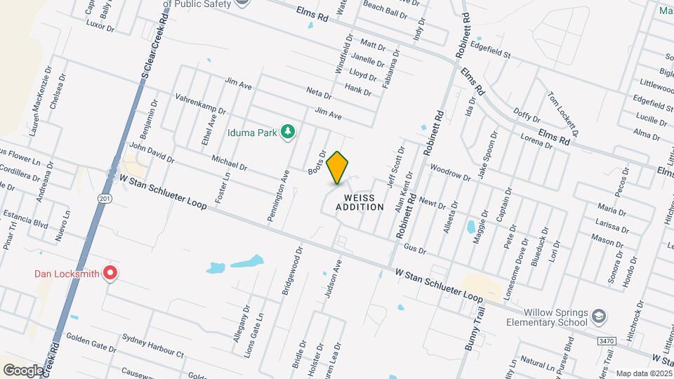 4400 Mattie Dr Map and Location Details