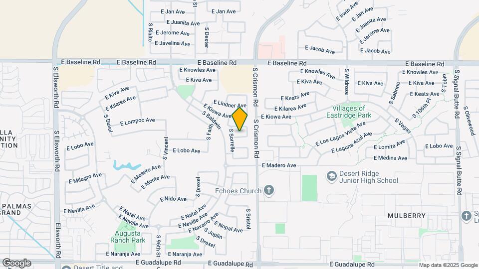 9928 E Laguna Azul Ave Map and Location Details