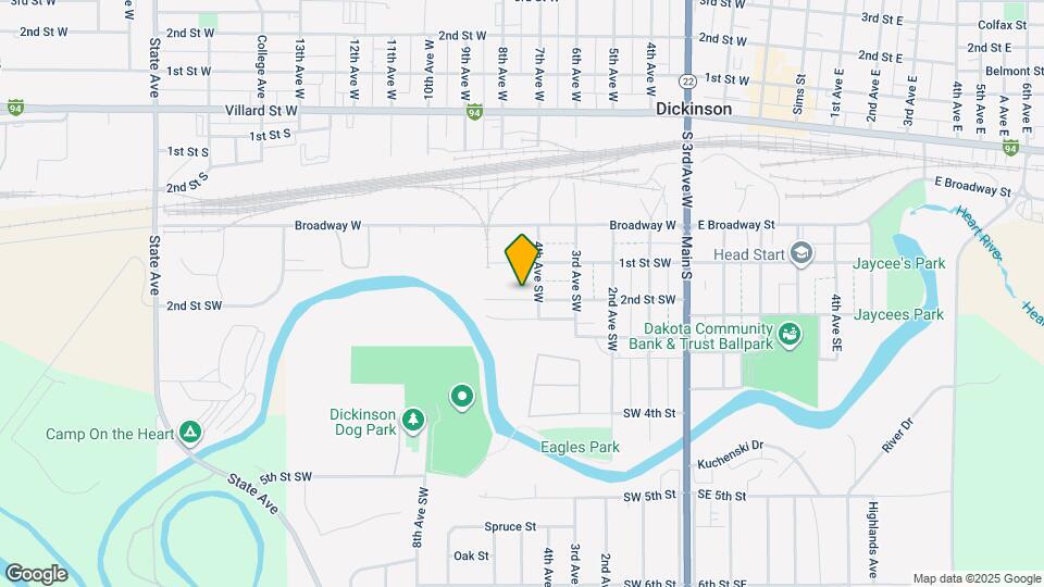 422 2nd St SW Map and Location Details