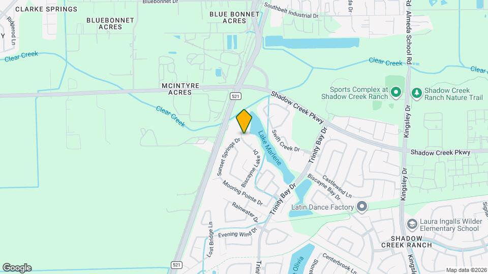 1917 Cayman Bend Ln Map and Location Details