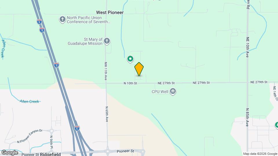 1029 Auburn Pl Map and Location Details