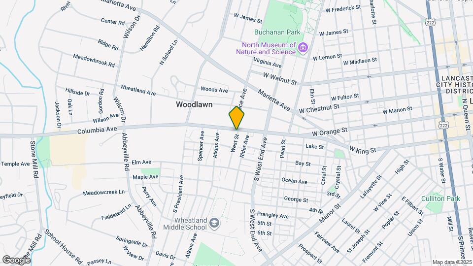 942 Columbia Ave Map and Location Details