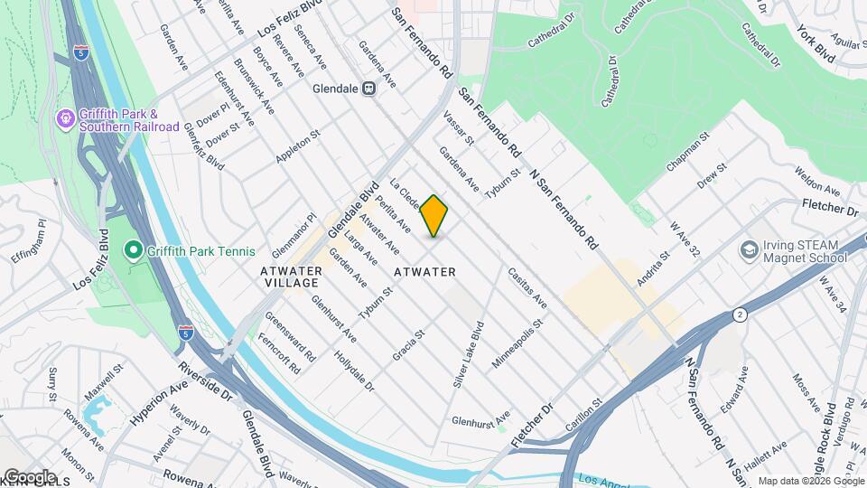 3371 Tyburn St Map and Location Details