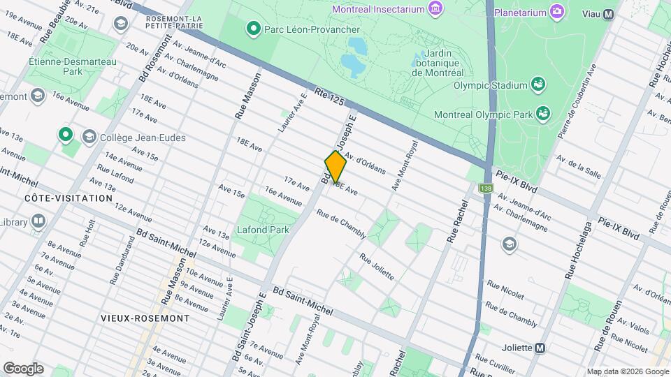 4666-4676 18e Ave Map and Location Details