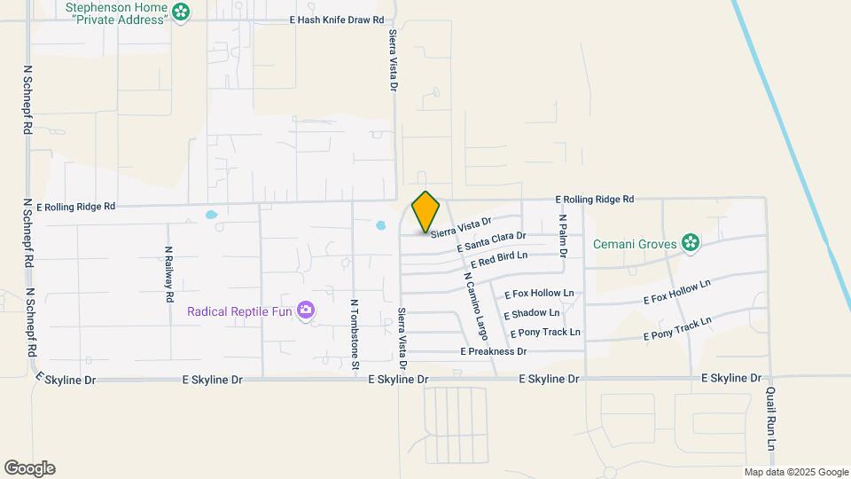 5197 E Santa Rita Dr Map and Location Details