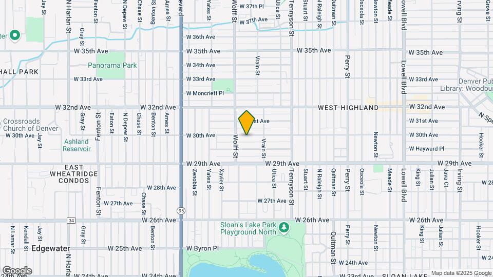 4710 W 30th Ave Map and Location Details