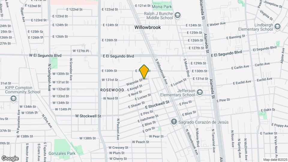 2142 Wayside St Mapa y Detalles de la Ubicación
