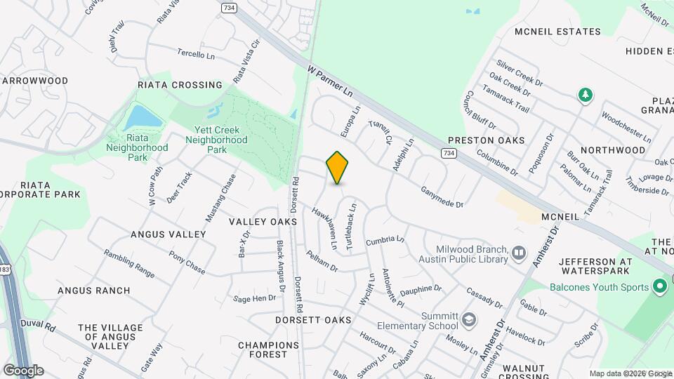 12504 Monaghan Trail Map and Location Details