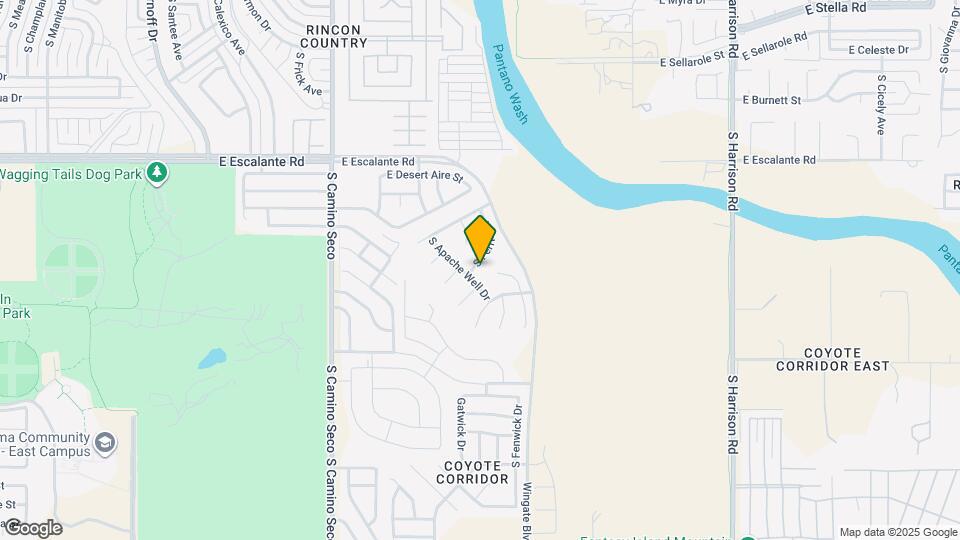 4123 S Ferris Dr Map and Location Details