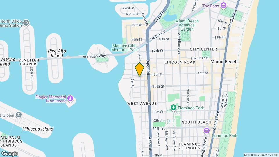 1562 West Ave Map and Location Details