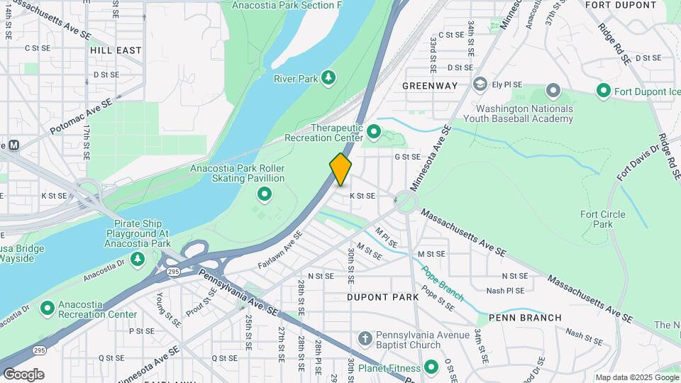 2926-2928 K St SE Mapa y Detalles de la Ubicación