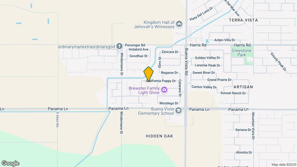 11717 California Poppy Dr Map and Location Details
