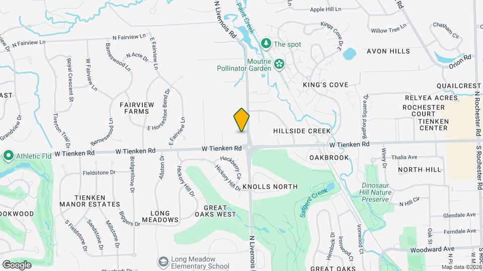 1083 N Livernois Rd Map and Location Details