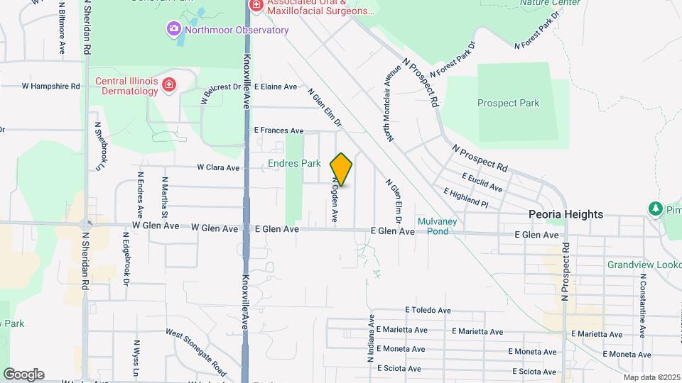 5012 N Ogden Ave Mapa y Detalles de la Ubicación