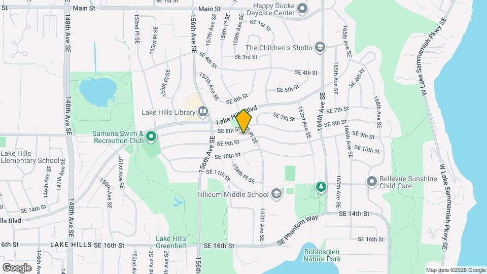 15666 SE 9th St Map and Location Details