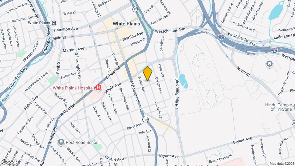 123 S Broadway Map and Location Details