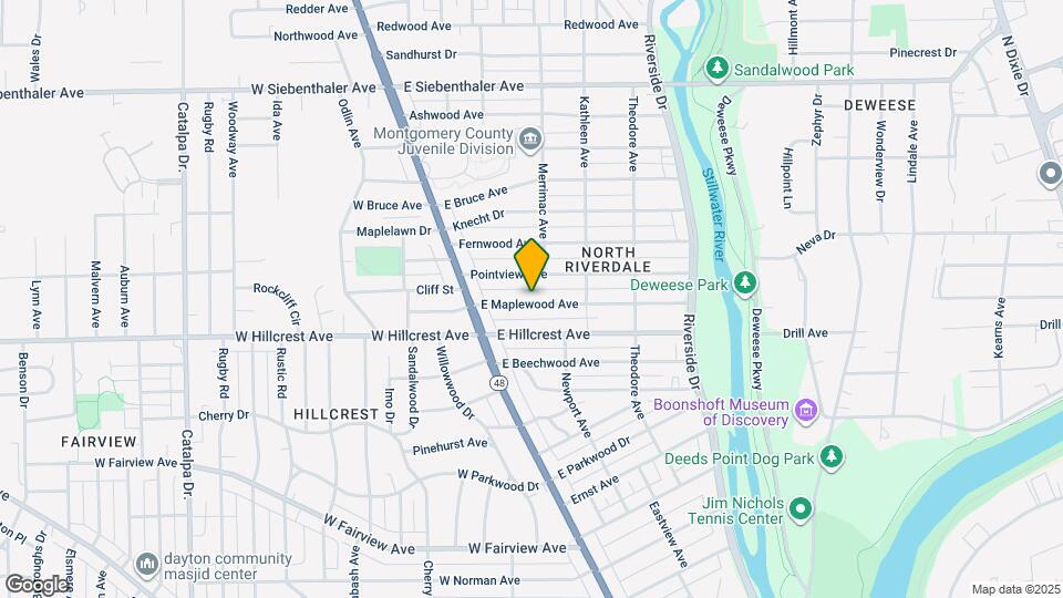 65 E Maplewood Ave Map and Location Details