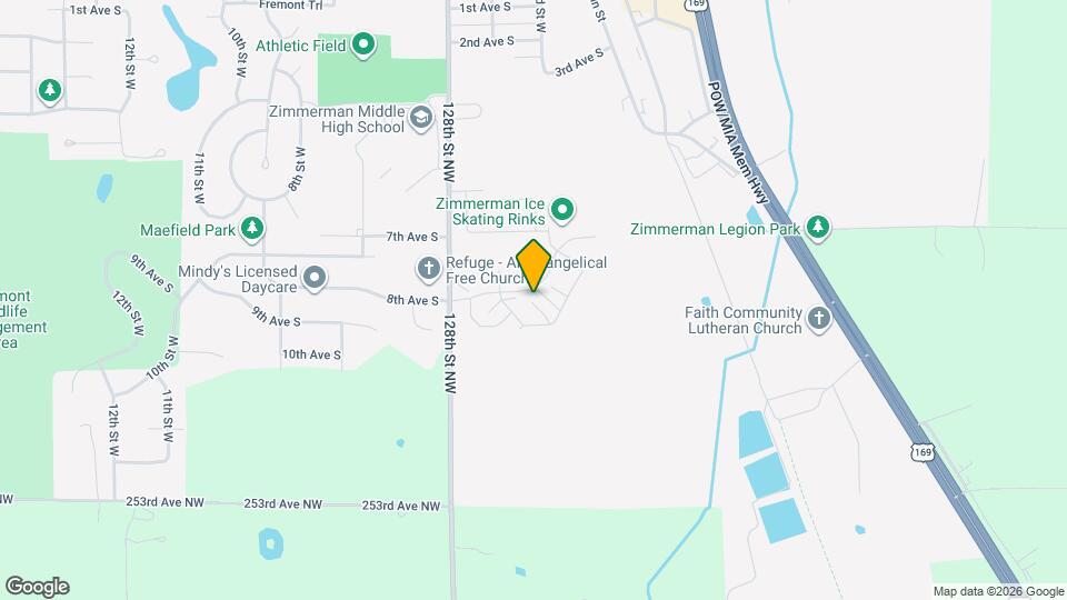 12654 Pond View Rd Map and Location Details