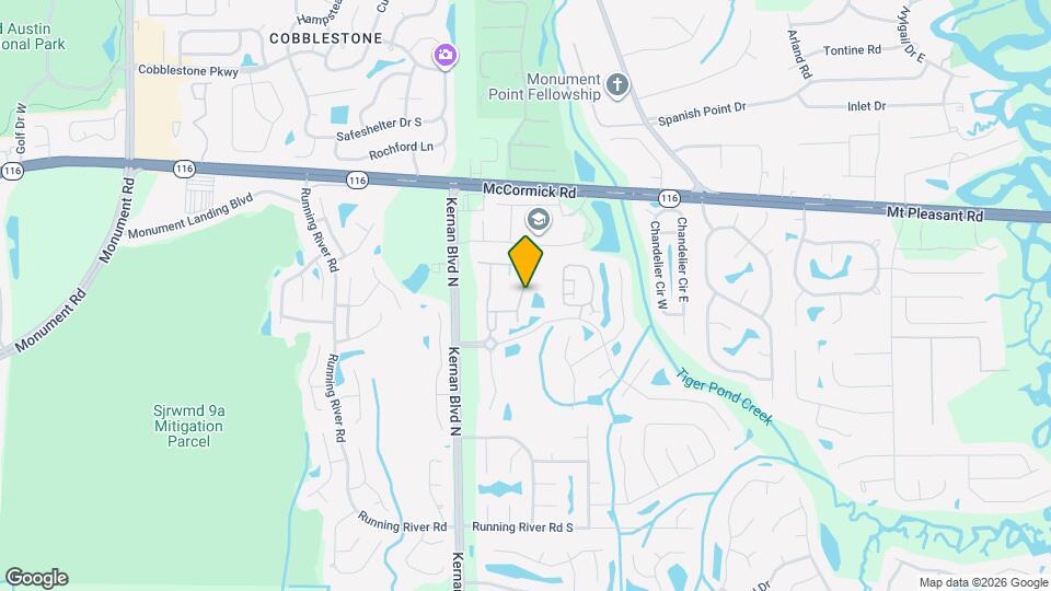 12301 Kernan Ft Blvd Map and Location Details