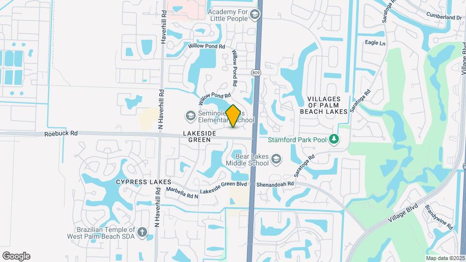 4642 Brook Dr Map and Location Details