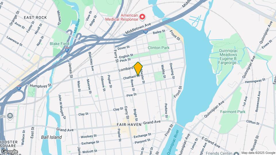 168 Chatham St Map and Location Details