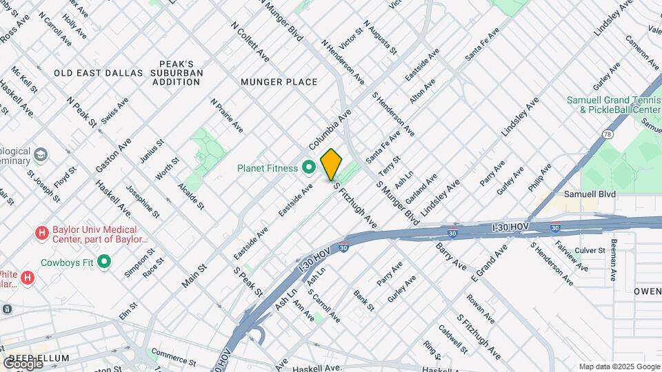 315 S Fitzhugh Ave Map and Location Details
