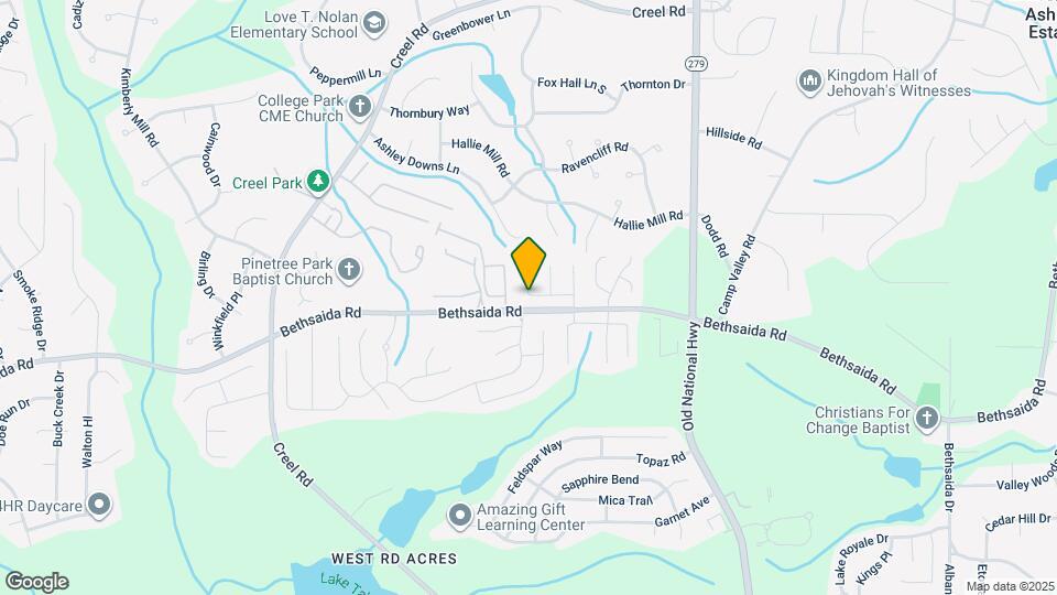 2580 Teakwood Ln Map and Location Details