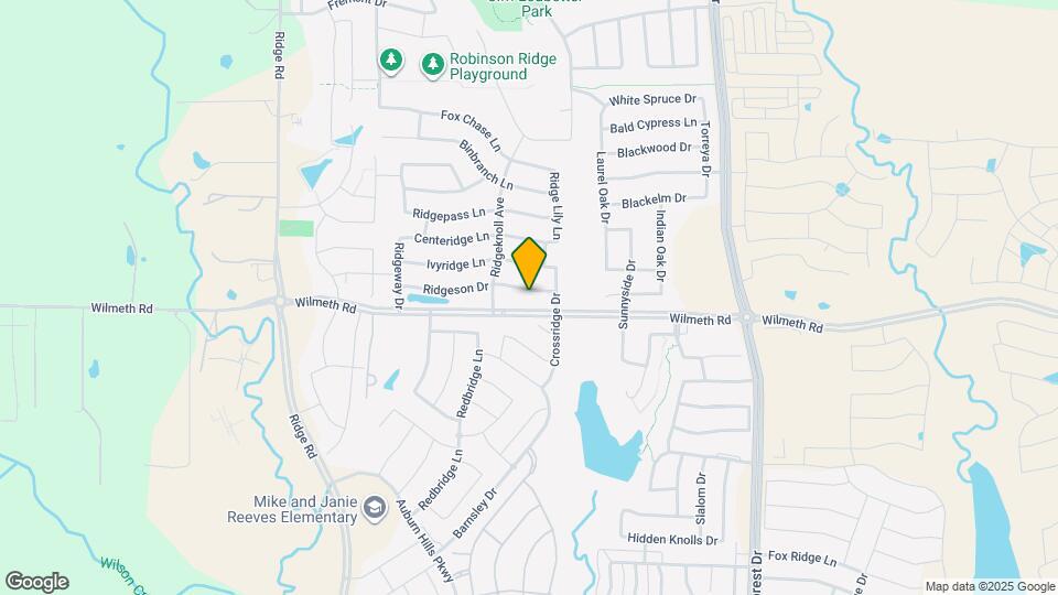 5317 Ridgeson Dr Map and Location Details