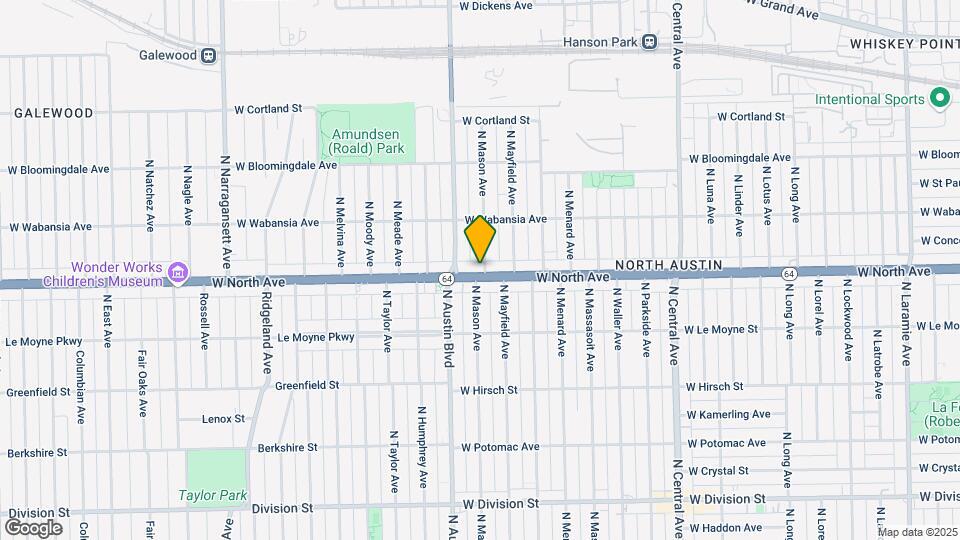 5956 W North Ave Map and Location Details