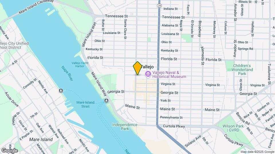 610 Sacramento St Map and Location Details