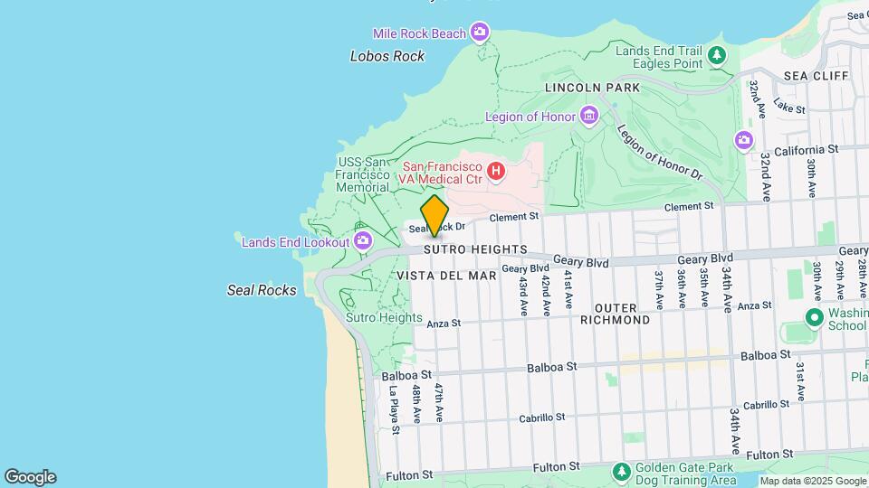 430 Point Lobos Ave Map and Location Details