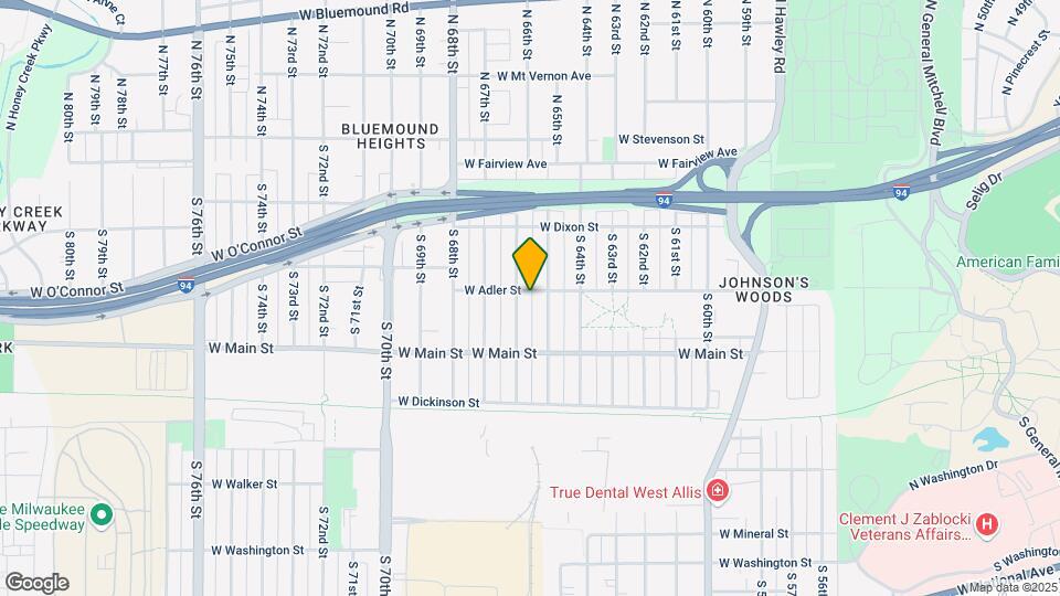 6521 W Adler St Mapa y Detalles de la Ubicación