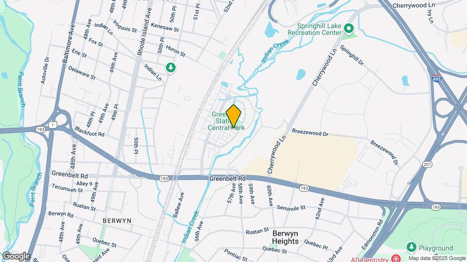 5363 S Center Dr Map and Location Details