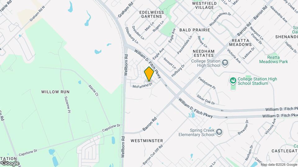 4131 McFarland Dr Map and Location Details