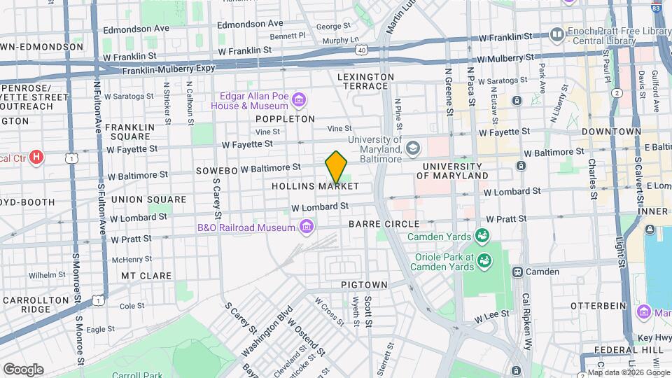 22 Parkin St Map and Location Details