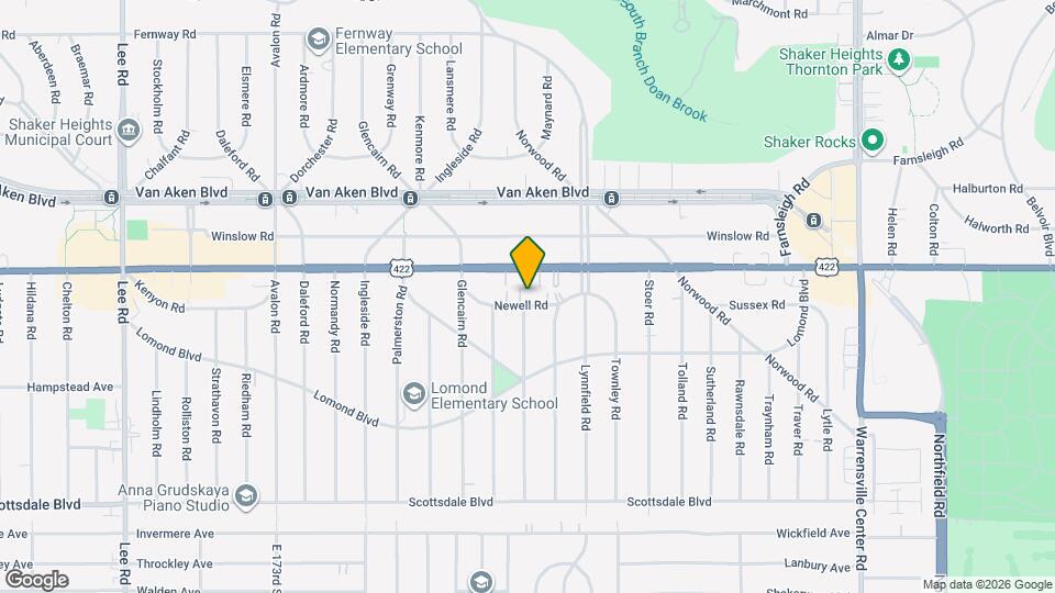 18501 Newell Rd Map and Location Details