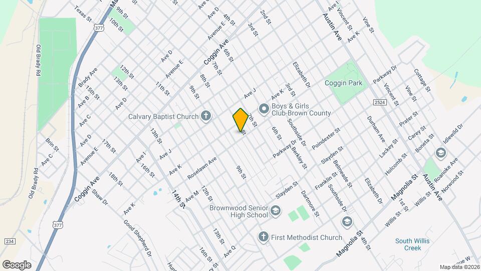 1909 8th St Map and Location Details