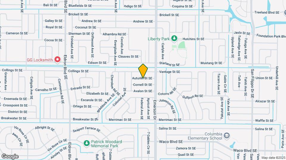 802 Autumn St SE Map and Location Details