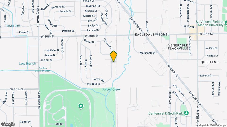 2713 Eagledale Dr Map and Location Details
