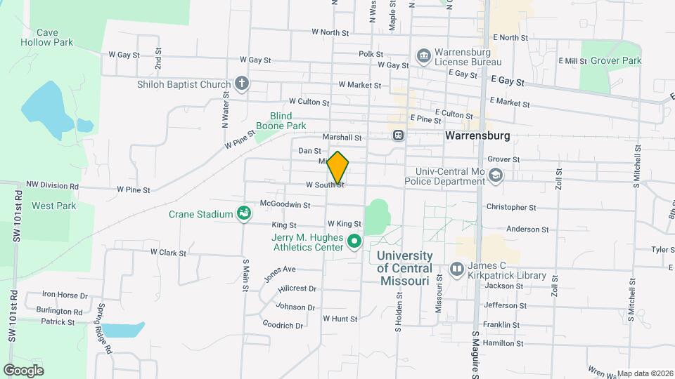 216 W South St Map and Location Details