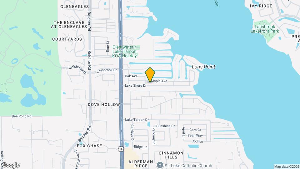 61 Lake Shore Dr Map and Location Details