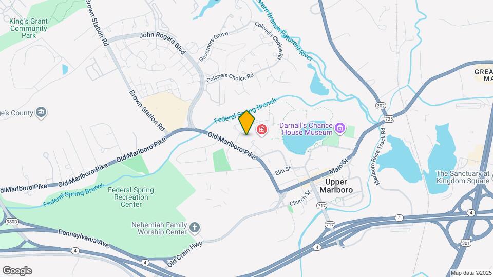 5012 Marlborough Terrace Mapa y Detalles de la Ubicación