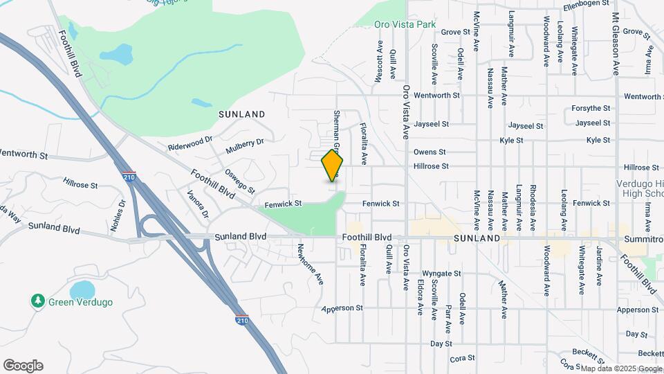 10629 Sherman Grove Ave Map and Location Details